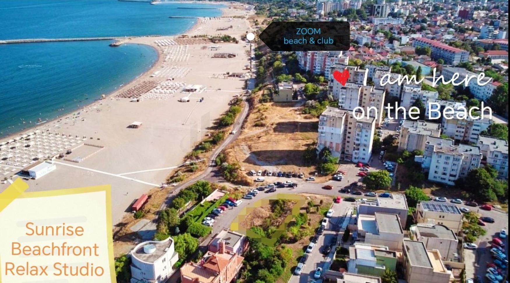Sunrise Beachfront Relax Residence Constanta Bagian luar foto